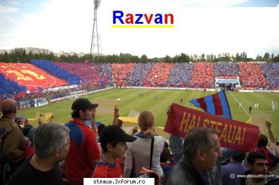 ashea tre' buye un gazon steaua, pe stad. national