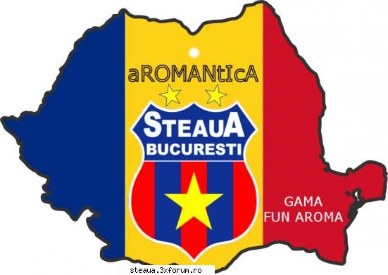 unicat!
o echipa, o tara, o aroma. un odorizant auto sub forma hartii romaniei cu insemnele echipei